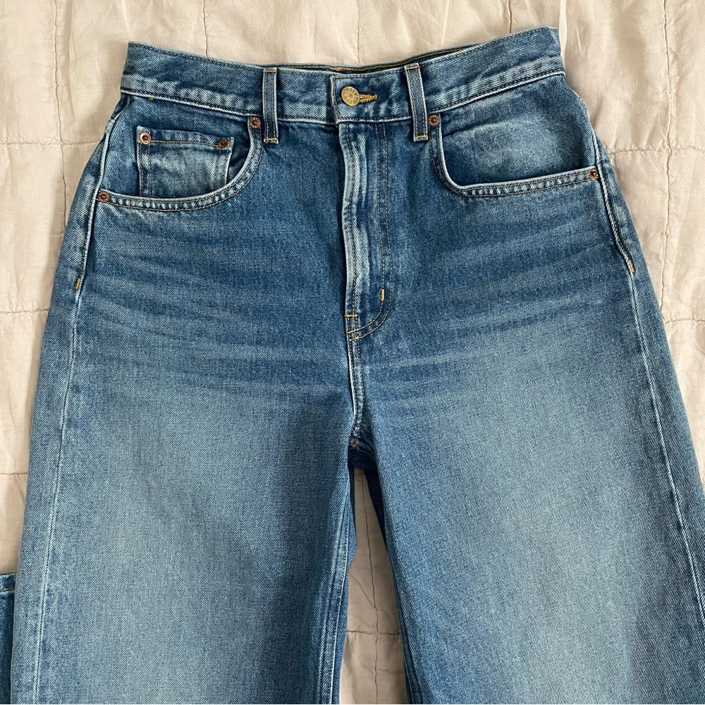 B Sides Wide Leg Jeans, size 28